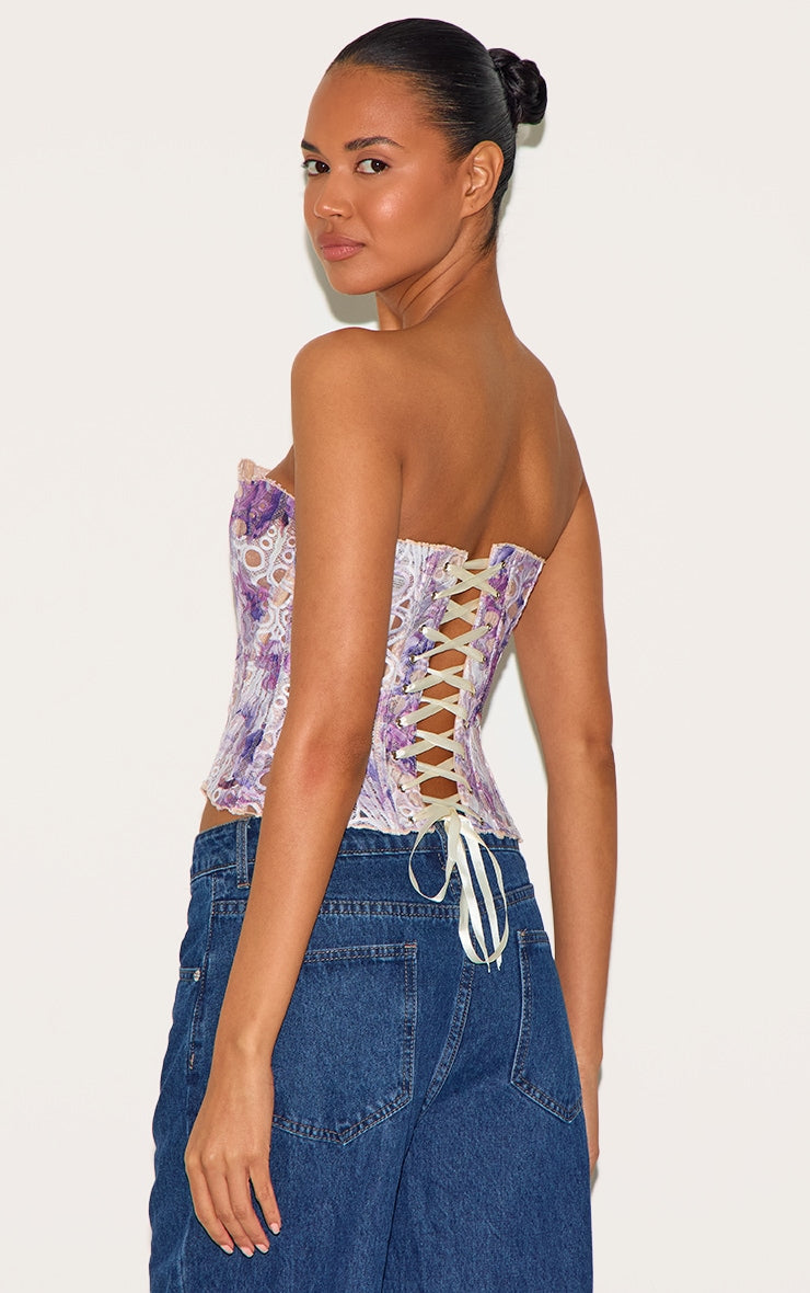 Elegant European Lace Corset