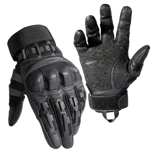 Heavy Duty PU Leather Tactical gloves