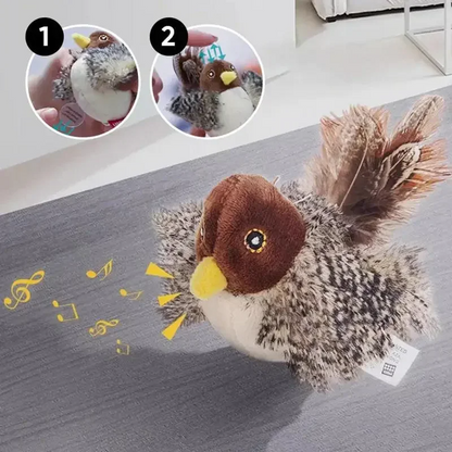 Chirping Flapping Cat Toy