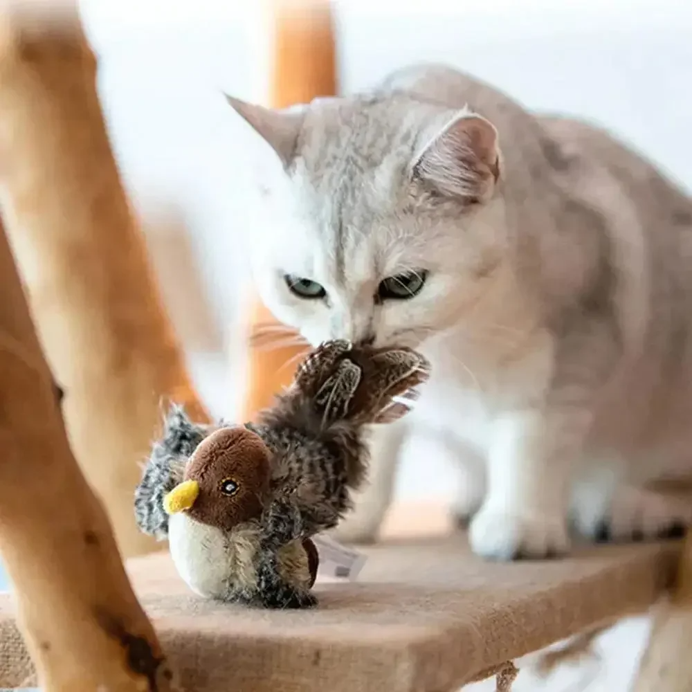 Chirping Flapping Cat Toy