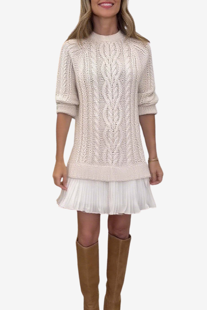 Isolde | Knit Sweater Dress