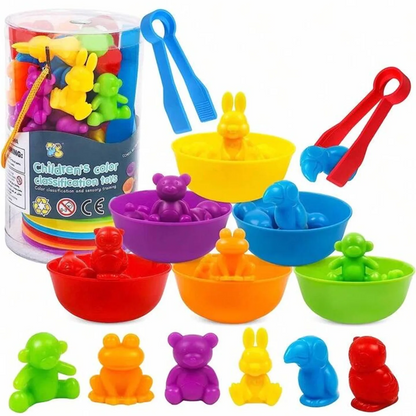 Dinosaur Color Sorting Matching Toy