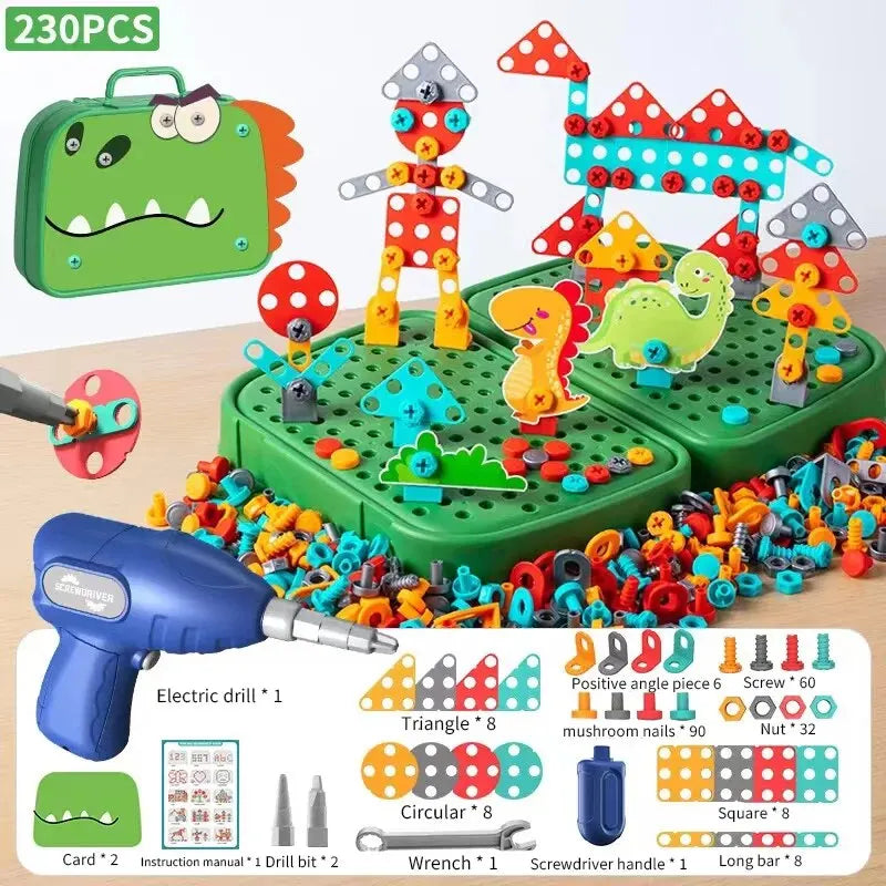 Montessori Toys Gifts Educational Drill Toy Set