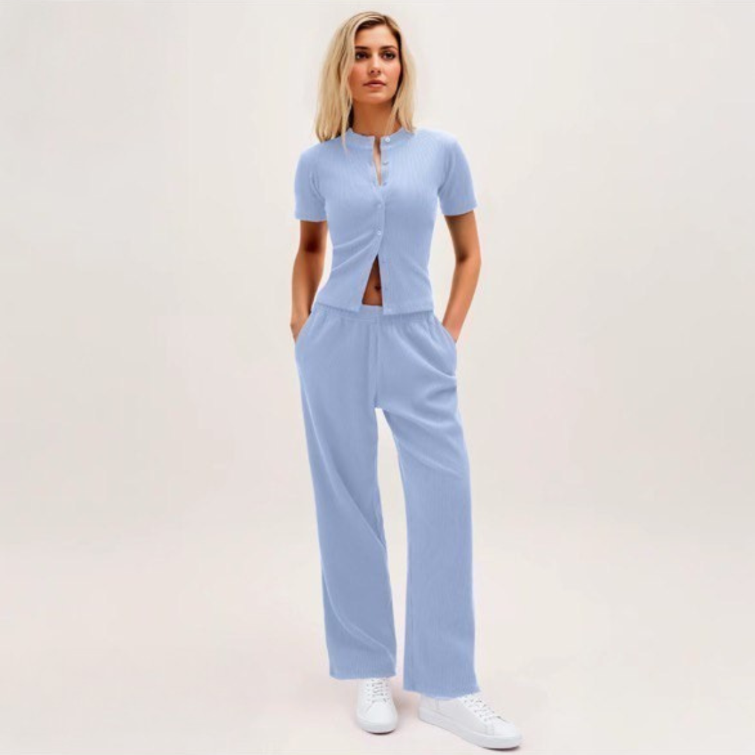 VELIYA Co-Ord – Casual Comfort, Effortless Style