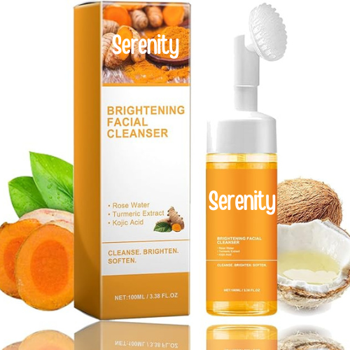 Serenity™ Foaming Face Wash-Turmeric & Kojic Acid