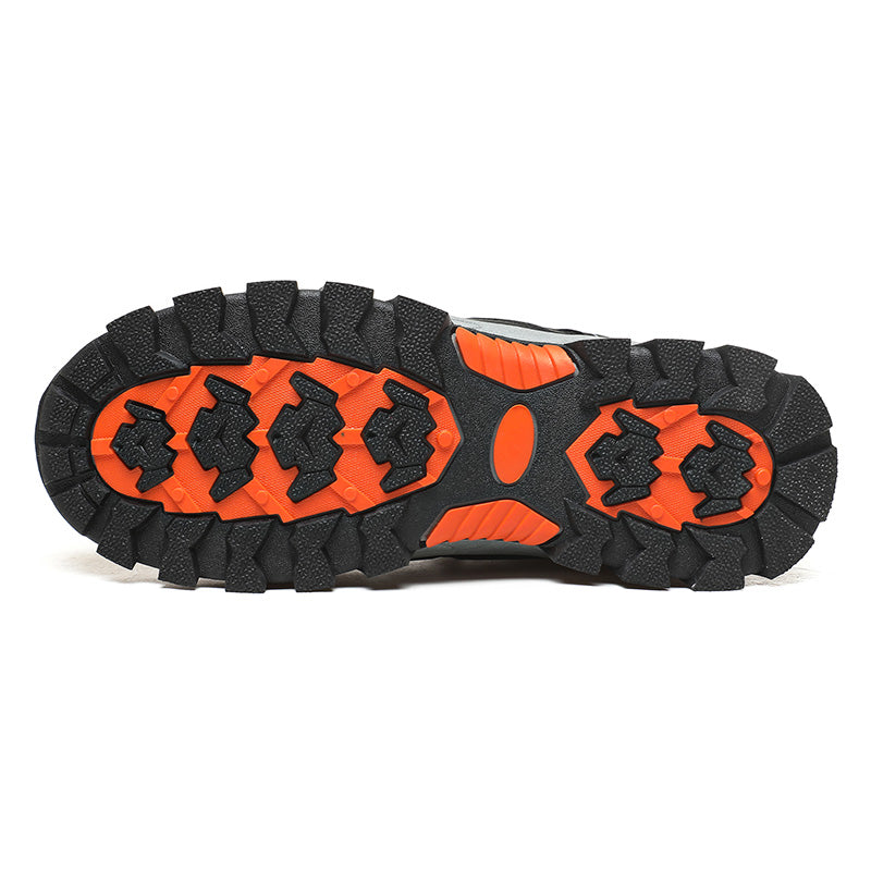 Men's Outdoor Hiking Work Boots - Slip-Resistant
