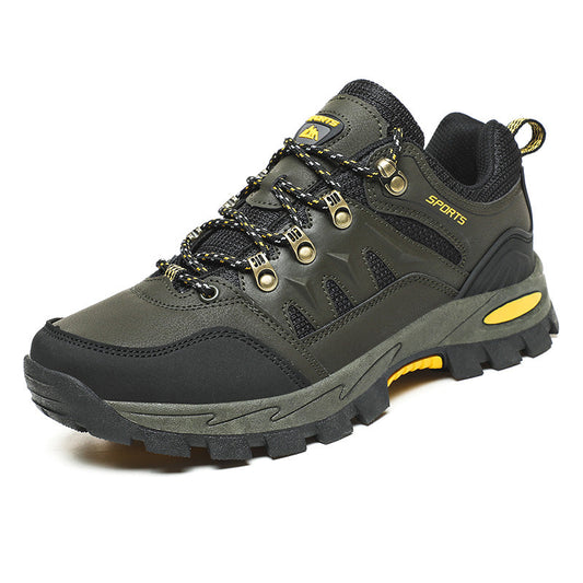 Men's Outdoor Hiking Work Boots - Slip-Resistant