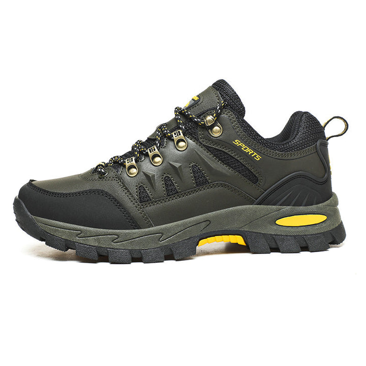 Men's Outdoor Hiking Work Boots - Slip-Resistant