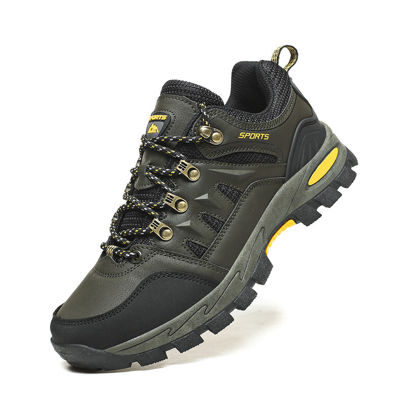 Men's Outdoor Hiking Work Boots - Slip-Resistant