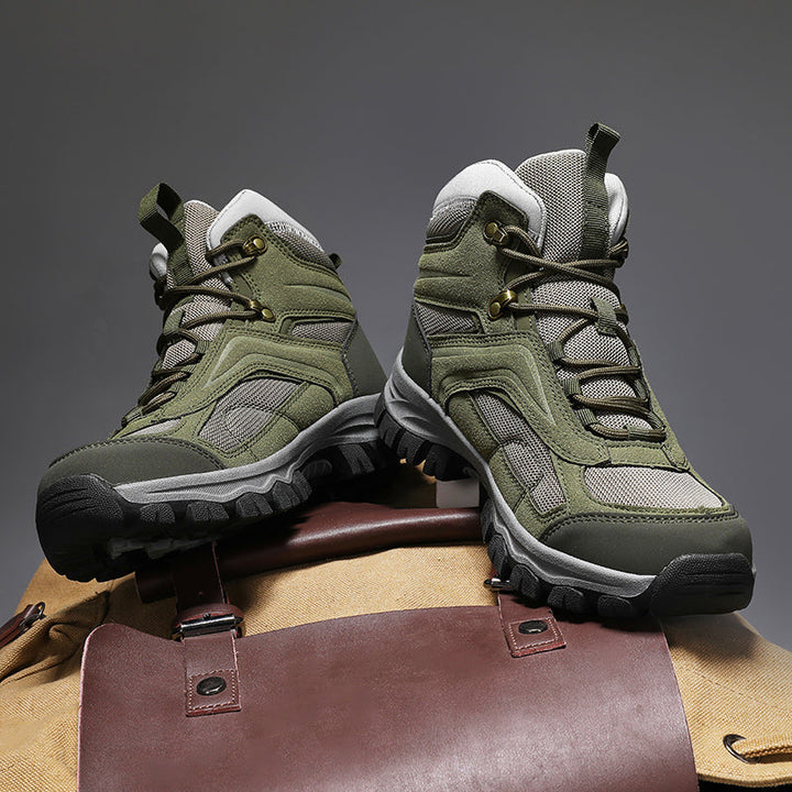 Men's Waterproof Hiking Boots - Breathable Quick-Dry
