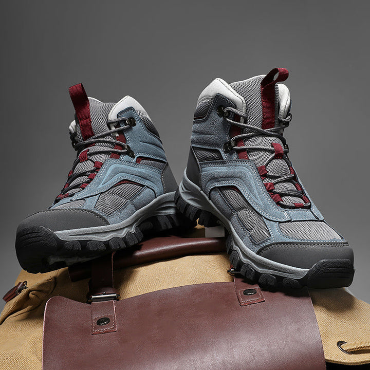 Men's Waterproof Hiking Boots - Breathable Quick-Dry