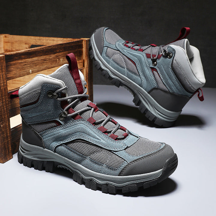 Men's Waterproof Hiking Boots - Breathable Quick-Dry