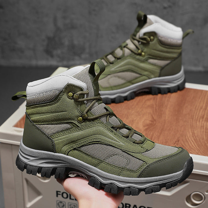 Men's Waterproof Hiking Boots - Breathable Quick-Dry