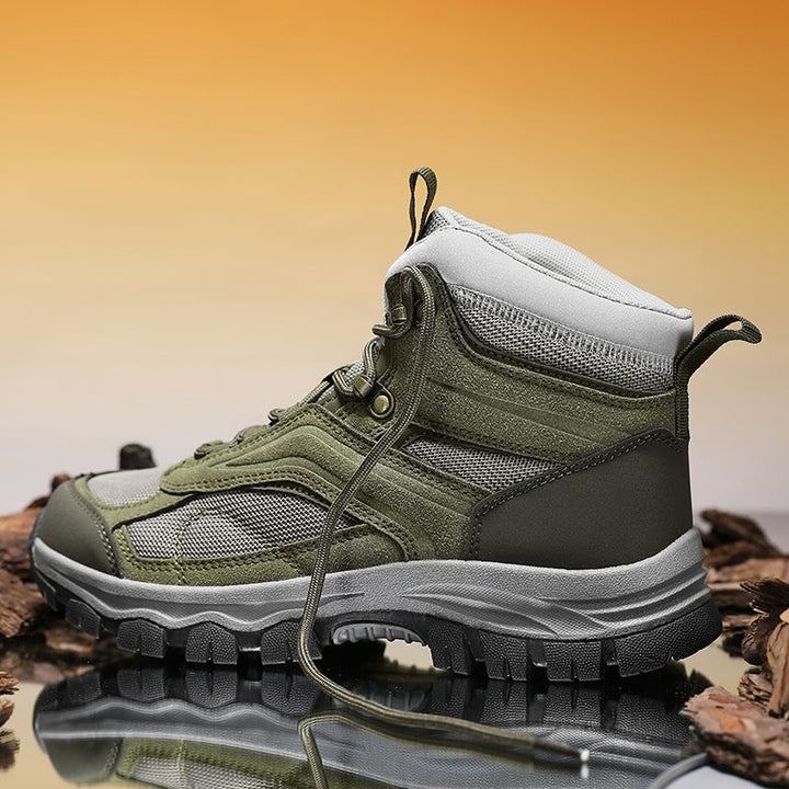 Men's Waterproof Hiking Boots - Breathable Quick-Dry