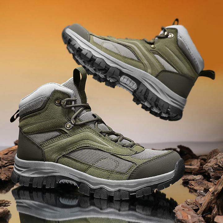 Men's Waterproof Hiking Boots - Breathable Quick-Dry