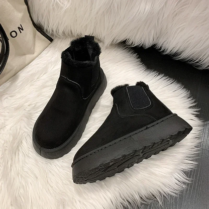 Chelsea Thick Sole Plush Platform