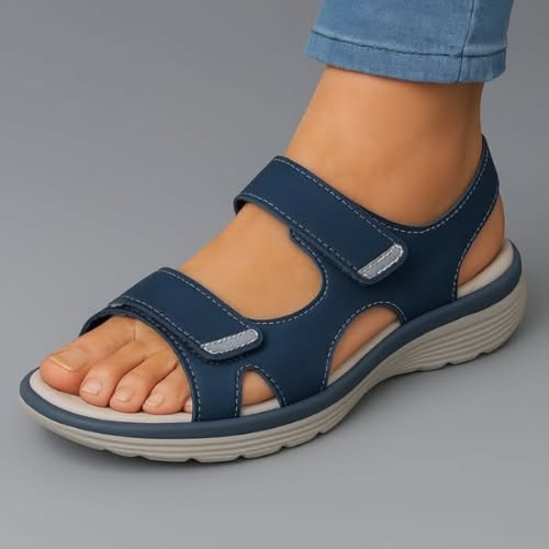 Bella™ Orthopedic leather sandals made from high-quality material