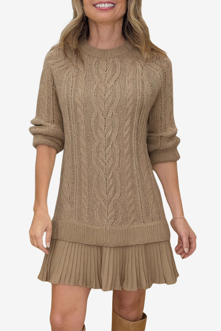 Isolde | Knit Sweater Dress