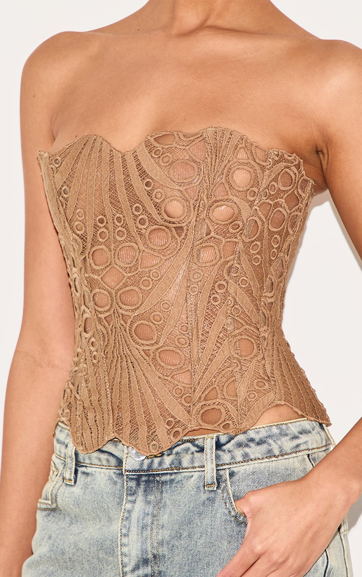 Elegant European Lace Corset