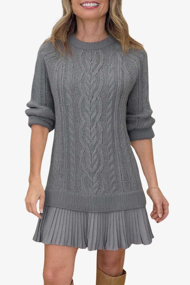 Isolde | Knit Sweater Dress