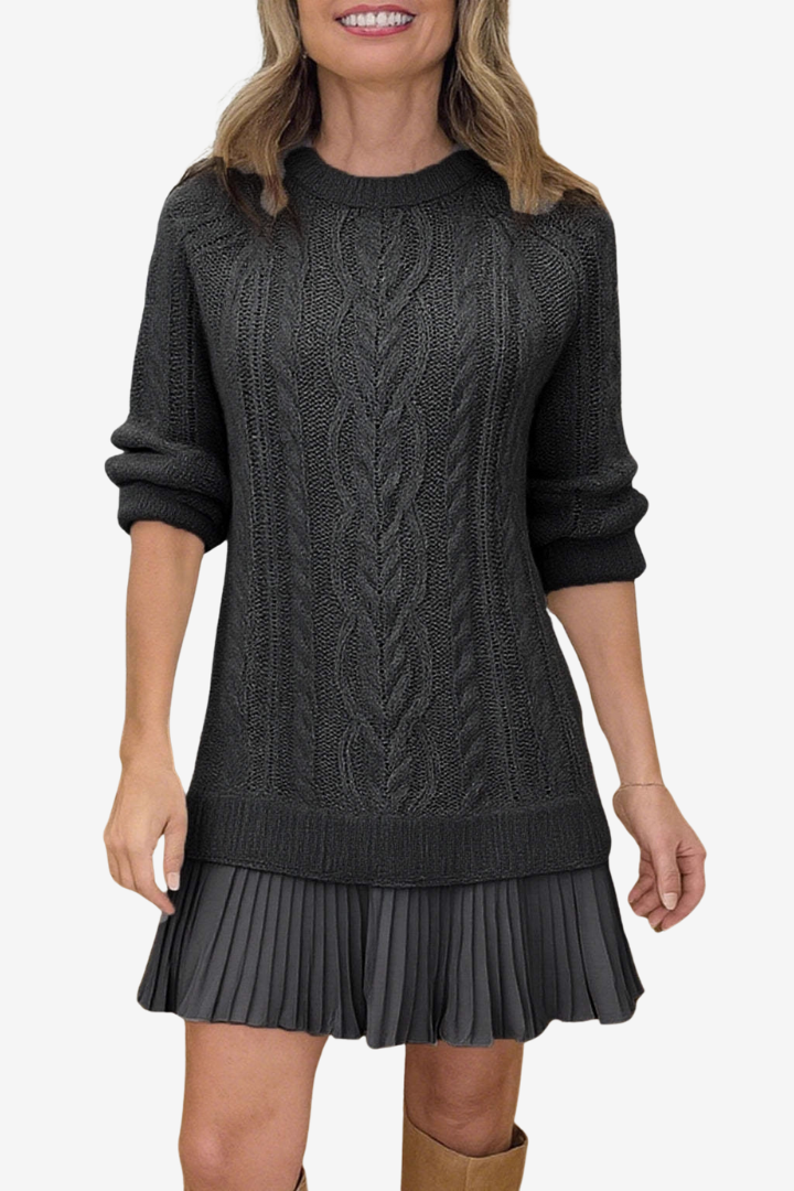 Isolde | Knit Sweater Dress
