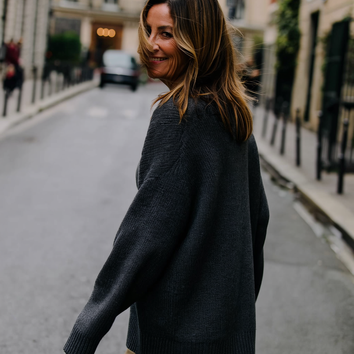 The Oversized Fleece Sweater