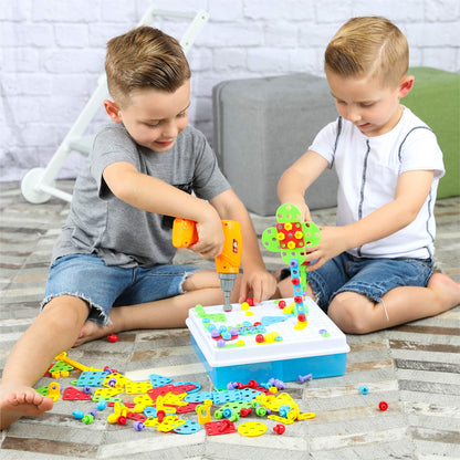 Montessori Toys Gifts Educational Drill Toy Set