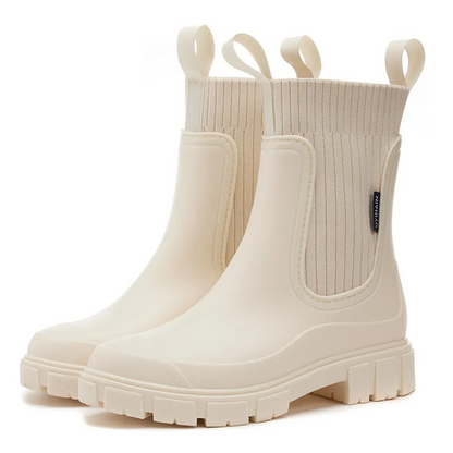 Non-Slip Waterproof Thick Sole Mid-Calf Boots