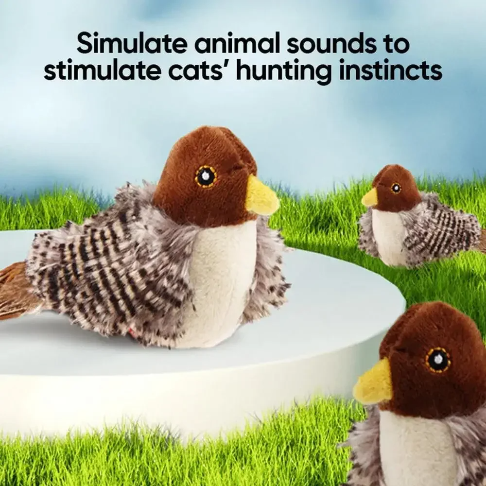 Chirping Flapping Cat Toy