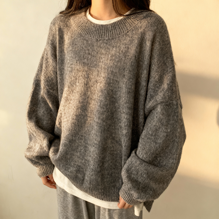 The Oversized Fleece Sweater