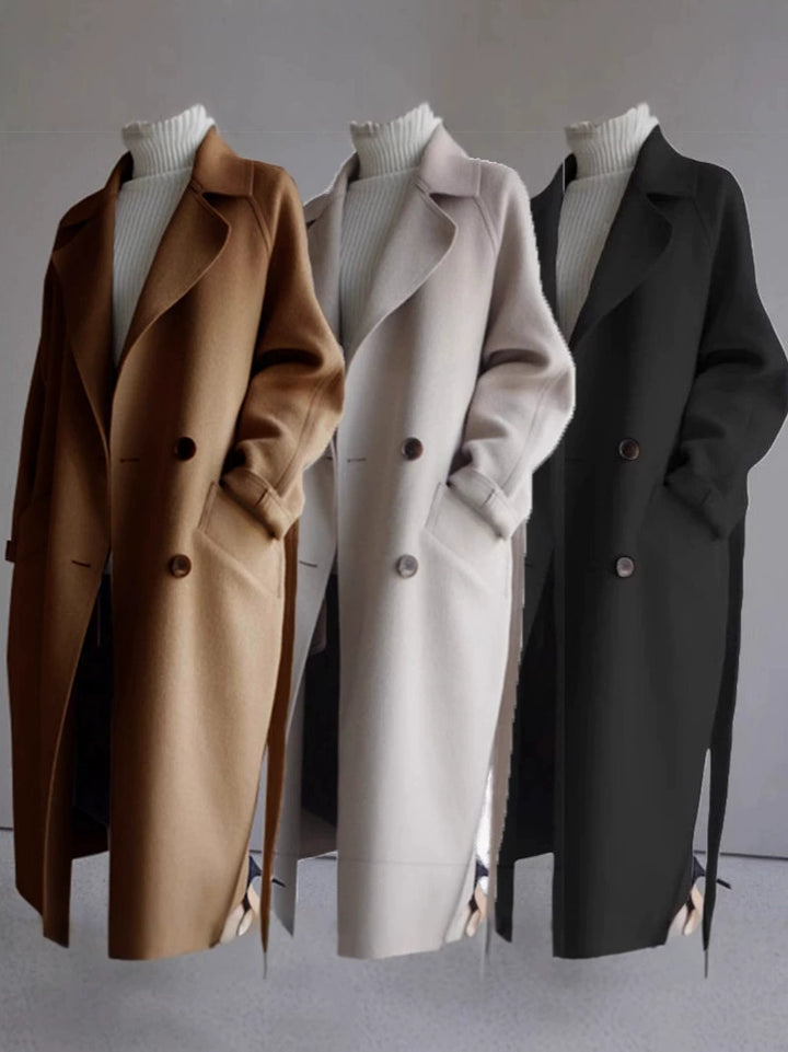 Elisabeth™ | Elegant Warm Wool-Blend Coat