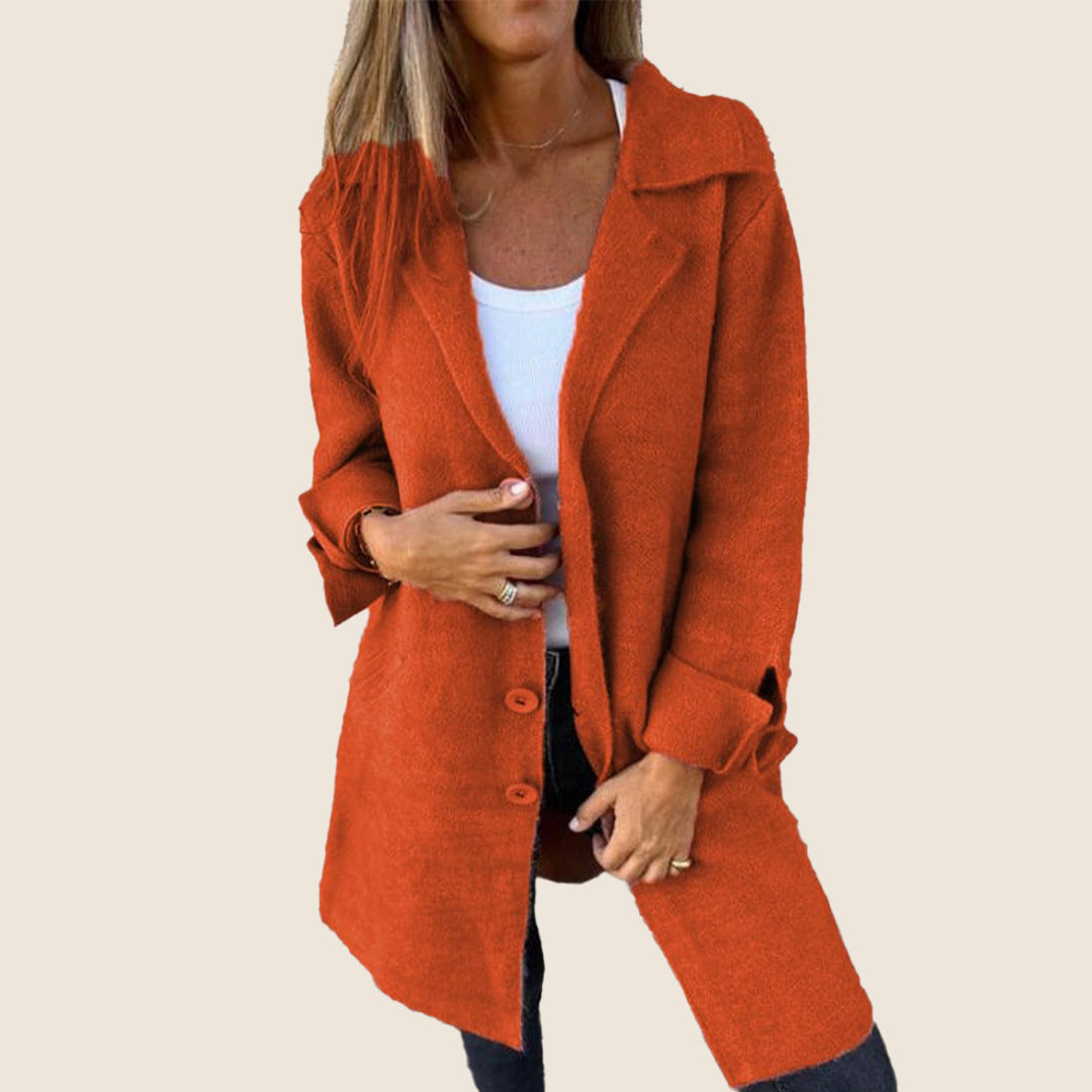 Amy | Soft Jacket with Buttons