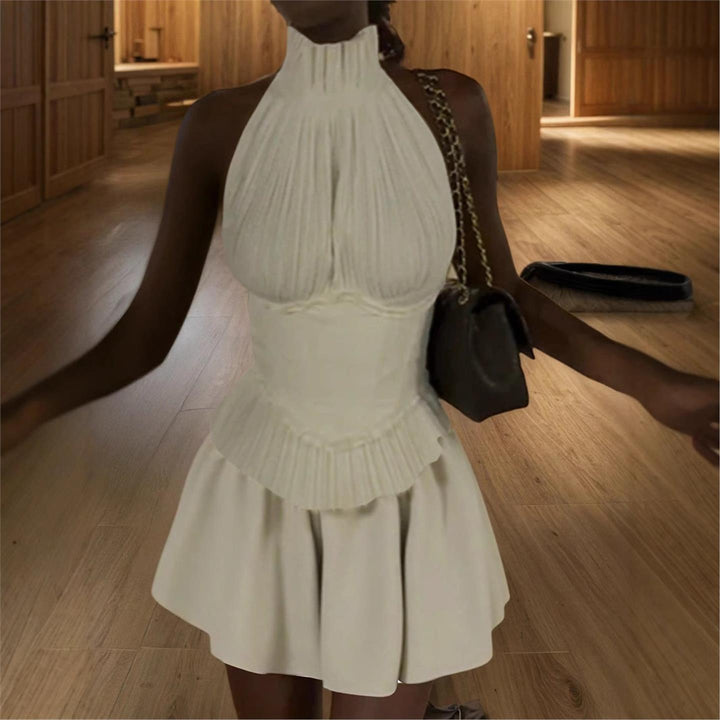 Élise | Hepburn High-Waist Dress