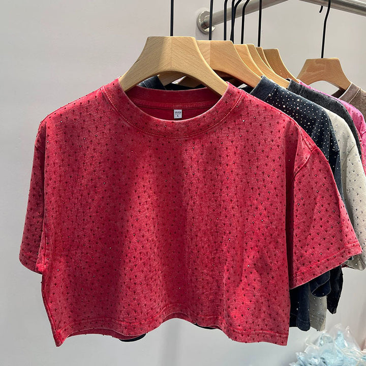 ÉLARA Luxe™ Serenity Waist Statement Tee