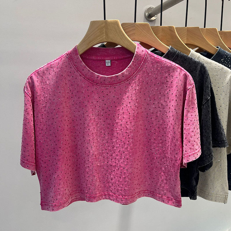 ÉLARA Luxe™ Serenity Waist Statement Tee
