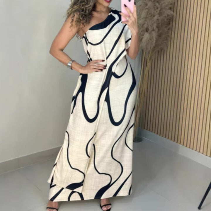 Luméa One-Shoulder Maxi Dress