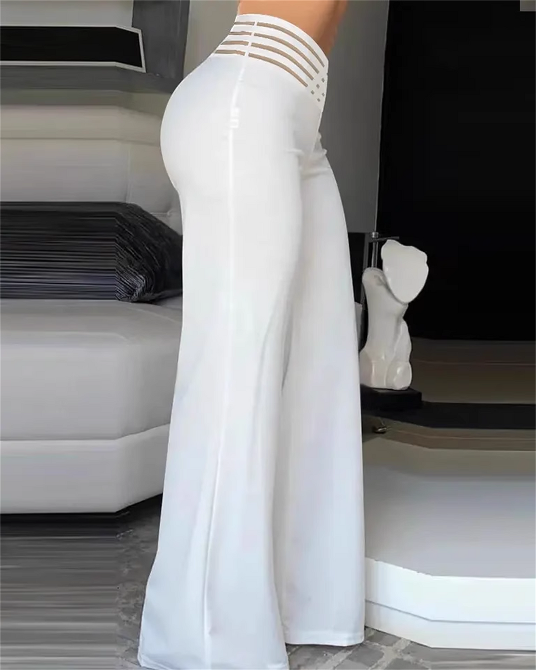 Aurelle Sculpt High-Waist Trousers