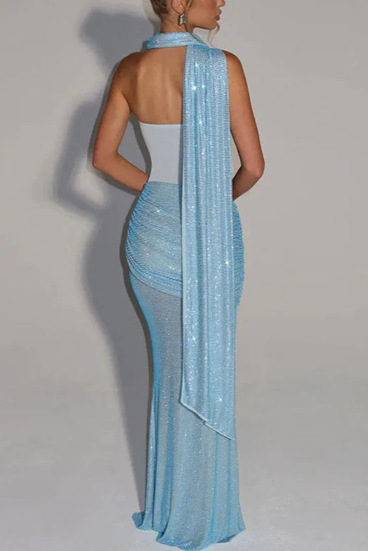 Celeste Sequin Maxi