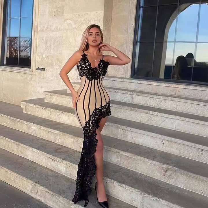 A-line Bandage Dress Bodycon