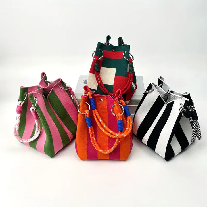 Solara Knit Bucket Bag