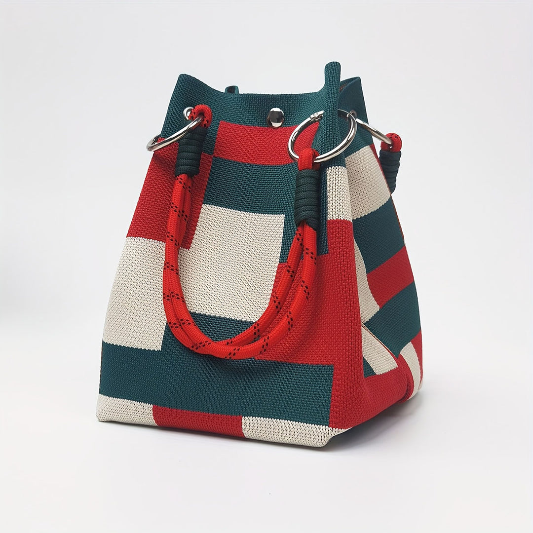 Solara Knit Bucket Bag