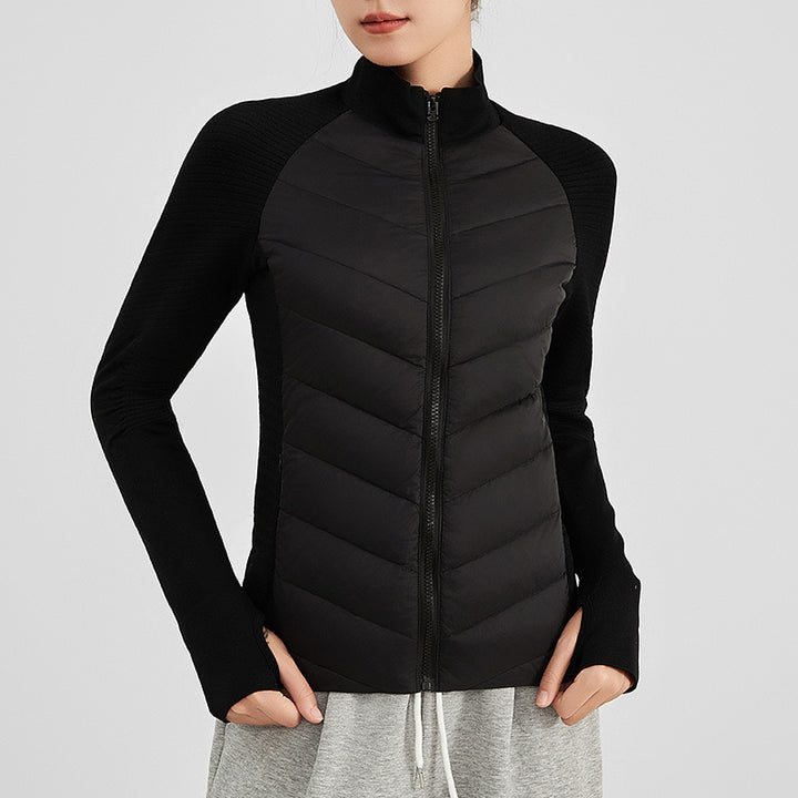 Korean-Style Slim Down Coat
