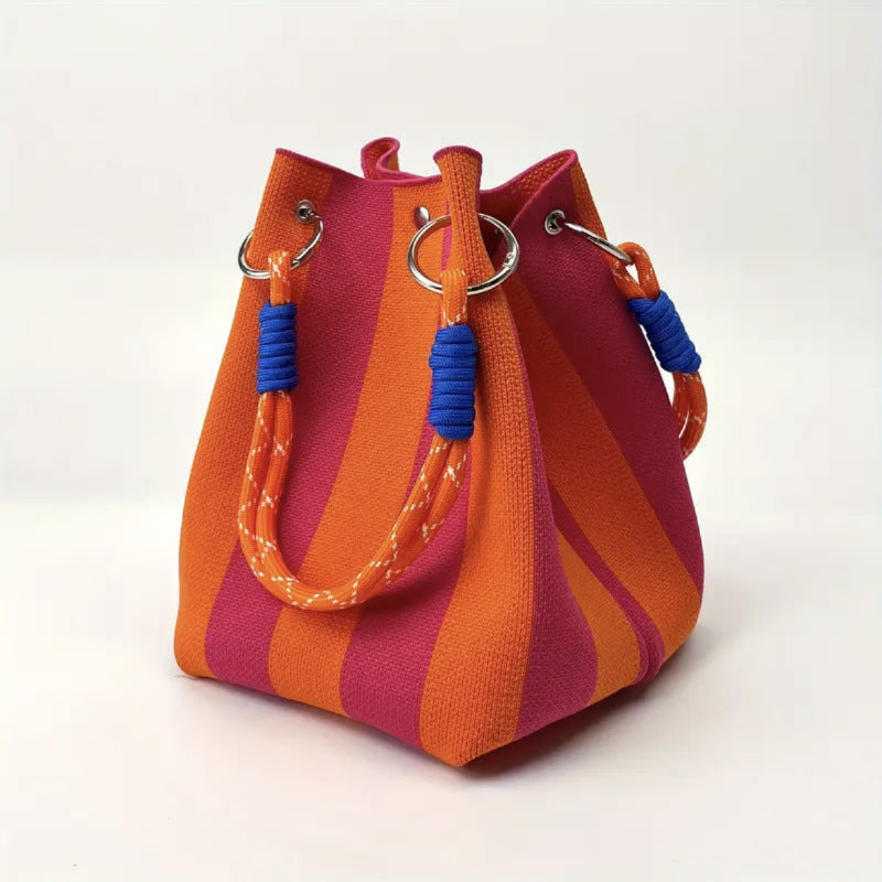 Solara Knit Bucket Bag