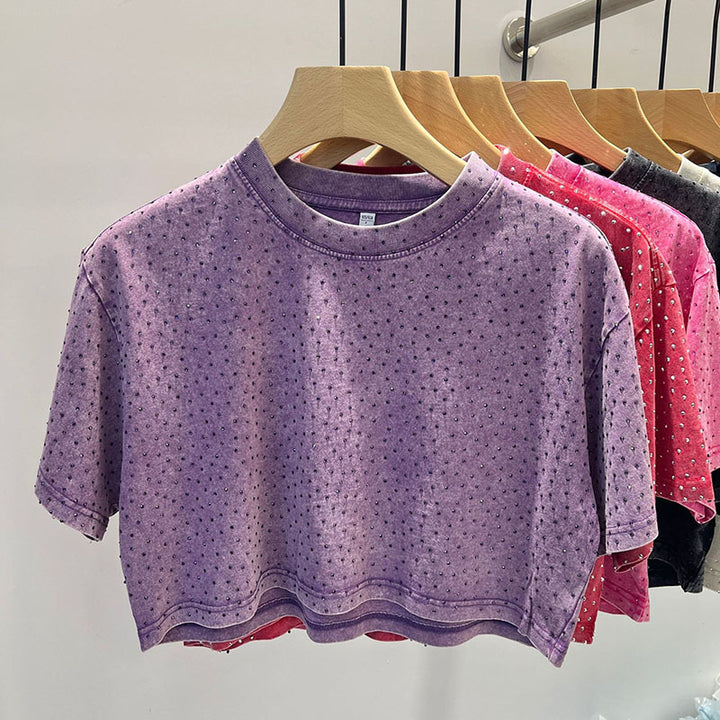 ÉLARA Luxe™ Serenity Waist Statement Tee
