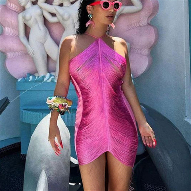 Valentina™ Tassel Mini Dress