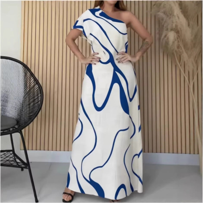 Luméa One-Shoulder Maxi Dress