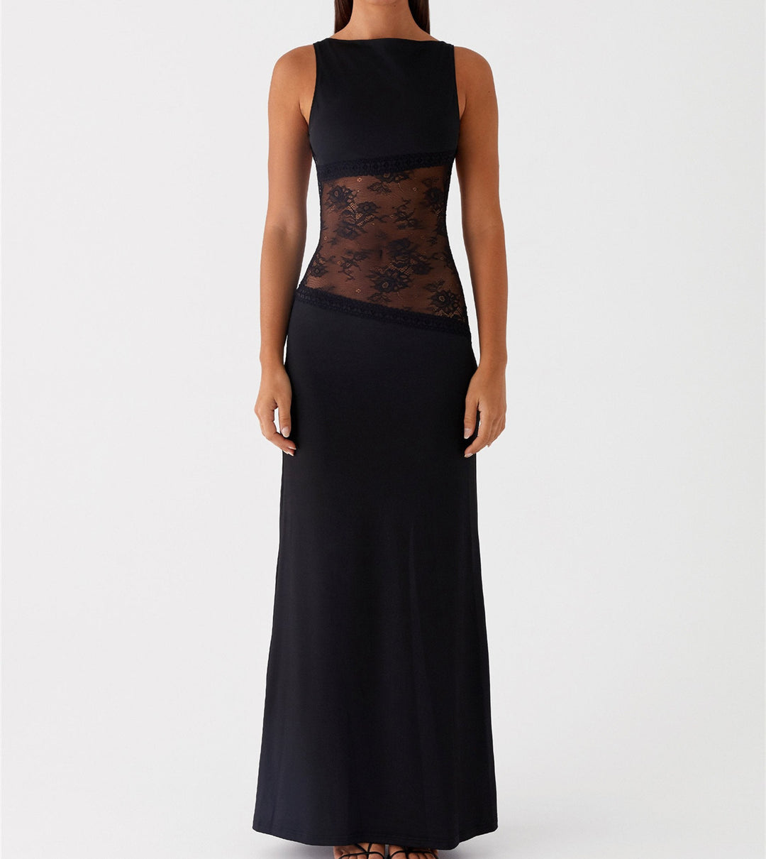 Lace Elegance Maxi Dress
