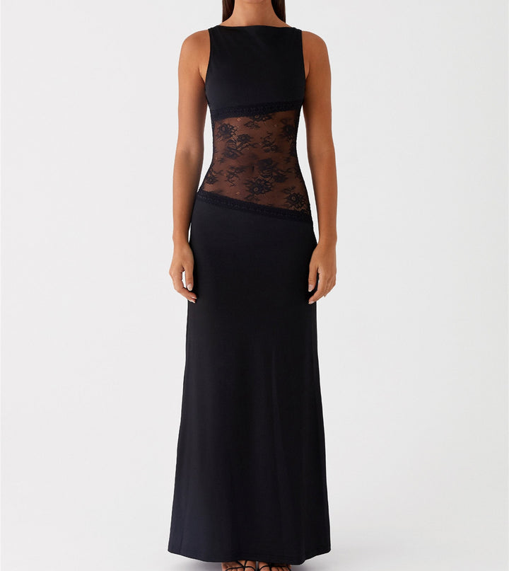Lace Elegance Maxi Dress