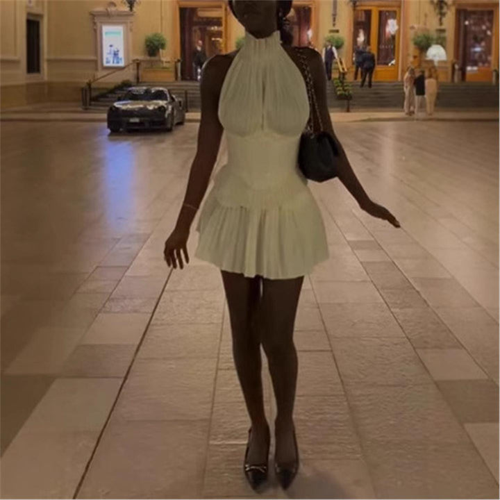 Élise | Hepburn High-Waist Dress