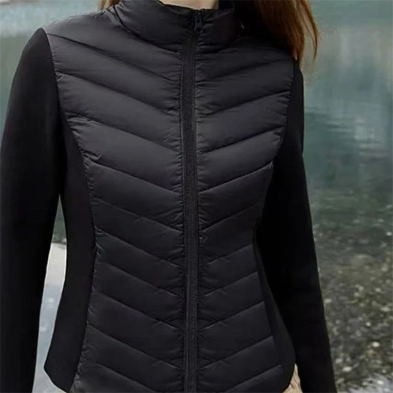 Korean-Style Slim Down Coat